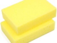 Deziine 2Pc Rectangle Artist Sponge Painting Tool Refurbished Water Clay Pottery Sponge Crafts Wet S