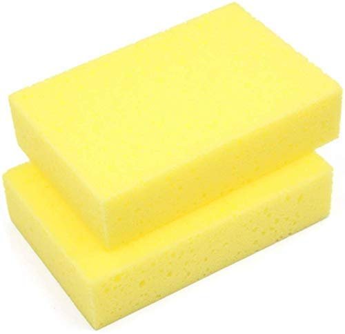 Deziine 2Pc Rectangle Artist Sponge Painting Tool Refurbished Water Clay Pottery Sponge Crafts Wet S