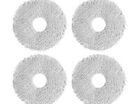 Dreame Robotic Vacuum Cleaner Mop Pad for L10s Ultra L10s Pro Ultra, Robot Vacuum Cleaner Wet Mopping Pads for Mopping Floor (4pcs)
