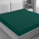 GADDA CO Cotton Feel Terry 78x60 inch Ultra Soft Waterproof Mattress Protector Queen Size | Breathable Hypoallergenic Mattresses Cover for Queen Size Bed (78x60 inch | 6.5x5 feet, Color-Peacock