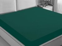 GADDA CO Cotton Feel Terry 78x60 inch Ultra Soft Waterproof Mattress Protector Queen Size | Breathable Hypoallergenic Mattresses Cover for Queen Size Bed (78x60 inch | 6.5x5 feet, Color-Peacock