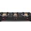 GREENCHEF Elon Glass cook top 3 Burner Gas stove,Black Body (Manual Ignition)