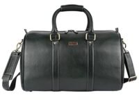 HAMMONDS FLYCATCHER Duffle Bag for Travel (18") - Genuine Leather, Water-Resistant -Ideal Cabin Bag for Flight -Men and Women's Weekender Travel Bag for Luggage (18 Inch, Sea Green)