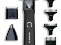 MENHOOD Grooming Trimmer Ultra For Men Multi-Purpose Trimmer For Groin,Body,Ear&Nose,Beard Hair|Rechargeable|Waterproof|Fast Charging|Cordless|180 Min Run-Time|Precise Trimming,Battery Powered