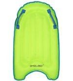 OMOUBOI Inflatable Bodyboard Pool Float Swim Air Bed (Green)