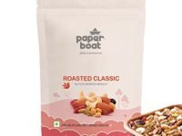 Paper Boat Classic Roasted Nuts, Seeds & Berries Medley, Trail Mix I Almonds I Cashews I RaisinsI Mix Seeds Pouch (200 g)