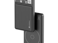 Portronics Luxcell Wireless Mini 10k 10000mAh 15W Magnetic Wireless Fast Charging Smallest Power Bank with 22.5 Wired Output Compatible with iPhone 12 & Above & Other QI Enabled Devices(Black)