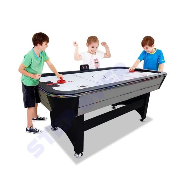 STEP OVER Pro Electric Air Hockey with Digital Tower (6 Ft)