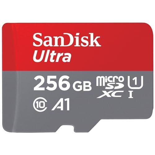 SanDisk Ultra 256GB microSDXC UHS-I, 150MB/s R, Memory Card, 10 Y Warranty, for Smartphones