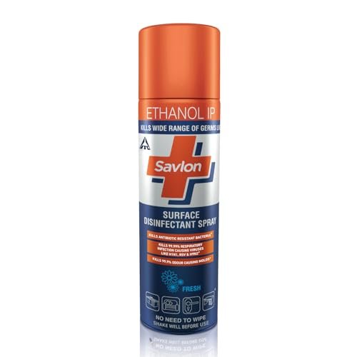 Savlon Surface Disinfectant Sanitizer Spray, 170g, Kills H1N1 (Swine Flu), Germ Protection on Hard & Soft Surfaces, 99.9% Germ Protection