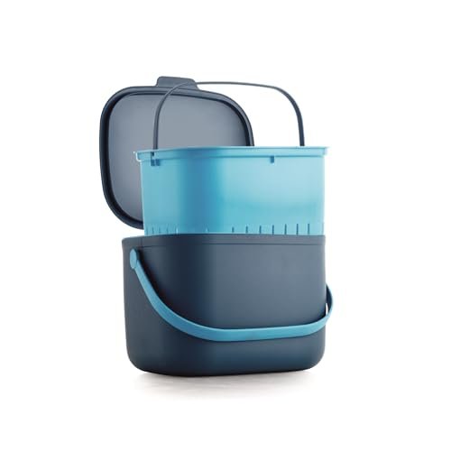 Sparkmate By Crystal Multiutility Bin | Mini Desktop Trash Can| Office Desk Bin | Bedroom Bin| Waste Paper Bin | Open Top