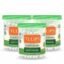 TULIPS Cotton Ear Buds/Swabs (pack of 3) with White PAPER Sticks (100/200 Tips) in a Jar