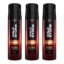 Wild Stone Intense Trance No Gas Deodorants for Men, Long Lasting Body Perfume, Pack of 3 (120ml each),Spray