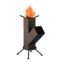 Wood Fired Rocket Stove (Rs01) Smokeless Stove For Home&Large Family|Lakdi Ka Mitti Ka Chulha Angeethi Sidgi Rocket Stove|Outdoor Cooking Picnic Camping Hiking Barbeque Bbq|Heavy Duty|Metal