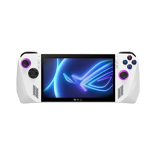 ASUS ROG Ally Handheld Gaming Console (17.78cm (7")/120Hz/AMD Ryzen Z1 Extreme Processor/16GB/512GB SSD/Windows 11 Home/White) RC71L-NH001W