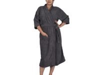 Aspire Velour Bathrobe For Men & Women -Solid Colour
