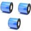 BlackDreams® Thermal Transfer Barcode Labels Ribbon(Pure Black) Premium Wax for Printer TSC, Zebra, Citzen, Datamax, Thosiba, Sato Etc. (55x300 Meter (1 inch core), Pack of 3)