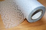 CVANU New Pattern Vinyl Privacy Window Frosting Film Sticker Sheets for Front Door/Bathroom/Sidelight/Small Windows (12''x36'')