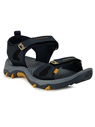 Campus 2GC-01 Casual Sandals for Men | Trendy and Stylish | Flexible Fit | Waterproof for Everyday Use | Velcro Closure for Easy Wear