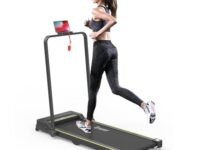 Cockatoo WP-200 1.5HP - 3HP Peak Motorized Treadmill, Walking Pad for Home, Foldable Treadmill, Max Speed- 8 Km/Hr, Max Weight 110 Kg (DIY, Do It Yourself Installation, 1 Year Warranty), Multicolor