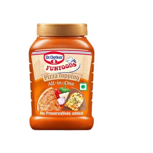 Dr. Oetker FunFoods Pizza Topping All in One, Preservative Free , 315g / 325g (Weight May Vary)