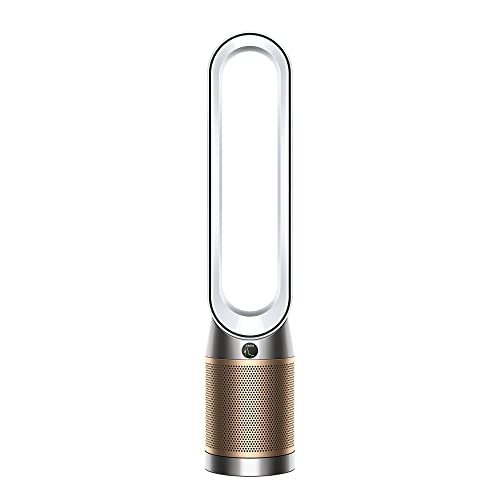 Dyson Purifier Cool Formaldehyde Air Purifier (Advanced Technology), HEPA + Catalytic Oxidation Filter, Wi-Fi Enabled, TP09 (White/Gold)