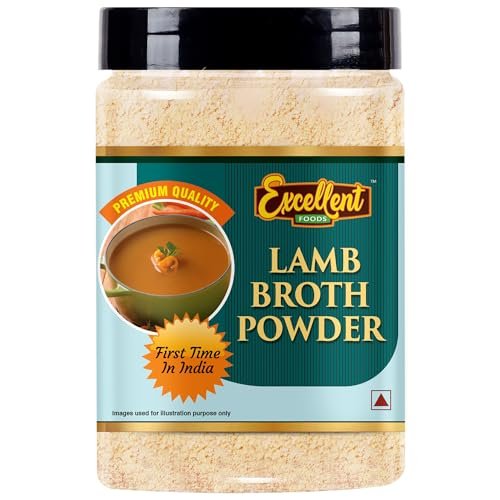Excellent Foods - Lamb Broth Powder, 250g (First Time in India)