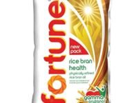 Fortune Rice Bran Health Oil, Cooking Oil for Healthier Heart, 1L Pouch