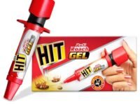 HIT Anti Roach Gel - Cockroach Killer (20g) | Kitchen Safe | Odourless | Fast and Convenient, Pack of 1