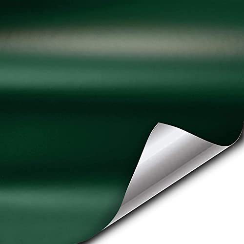 HOME13™ Dark Olive Green Matte Vinyl Wrap for Car & Bike Self Adhesive Vinyl Wrap Sheet Sticker & Decal Roll Film for Auto Car Vehicle and Motorcycle (24x80 Inches, Dark Olive Green)