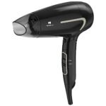 Havells 1600W Unisex Foldable Hair Dryer|3 Heat Settings (Hot/Warm/Cold) With Cool Shot|Heat Balance Technology|Midnight Black|Perfect Blow Dry Companion For Effortless Styling (Hd3181)-1600 Watts