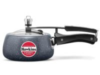 Hawkins 1.5 Litre Ceramic Nonstick Pressure Cooker, Induction Inner Lid Cooker, Granite Contura shaped Cooker, Best Cooker, Blue (ICC15)