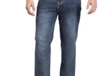 KOTTY Men's Solid Straight Fit/Skinny Fit/Relaxed Fit Comfortable and Strechable Stylish Looking Jeans