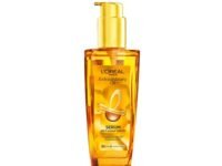 L'Oreal Paris Serum, Protection and Shine, For Dry, Flyaway & Frizzy Hair, With 6 Rare Flower Oils, Extraordinary Oil, 100ml