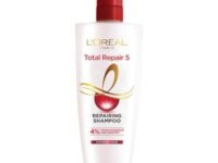L'Oreal Paris Shampoo, For Damaged and Weak Hair, With Pro-Keratin + Ceramide, Total Repair 5, 650 ml