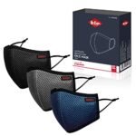 Lee Cooper Multi-Layer Mesh Face Mask with Swiss Technology for Outdoor Protection Pack of 3