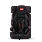 LuvLap Comfy Car Seat for Baby & Kids from 9 Months to 12 Years (Black)