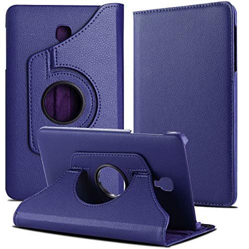 M Cart Synthetic Leather 360 Rotating Flip Back Cover Case for Samsung Galaxy Tab A 8” Inch(SM-T385) (2017 Launched