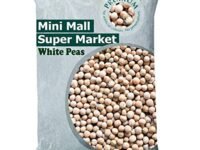 MINI MALL SUPER MARKET Organics Whole White Peas/Dried White Matar (500 Gm)