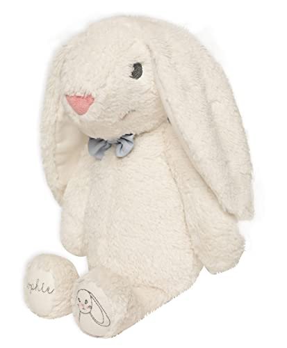 Mi Arcus Mophie Cute Plush Huggable Stuffed Animal Bunny Soft Toy for Girls/Baby/Boys/Kids Gift/White/27 CM