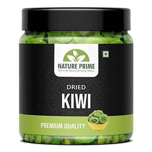 Nature Prime Kiwi Fruit | kiwi dry fruits | dried kiwi (250 Gm) Jar Pack