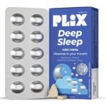 PLIX - THE PLANT FIX Melatonin Tablet Deep Sleep Oral Dissolving Mini Mints Effervescent Supporting Restful Sleep | Non Habit Forming | Melatonin And Jatamansi Extracts (5Mg) | Pack Of 1, 30 Mints