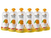 Paper Boat Aamras, Mango Fruit Juice, No Added Preservatives and Colours (Pack of 6, 200ml each)