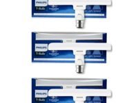 Philips Stellar Bright 10W B22 LED T-Bulb,Cool Day Light , Pack of 3