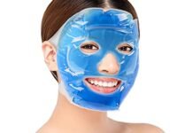 SIGNAMIO® Hot and Cold Cooling ice Relaxing Face Gel Mask for Cool therapy and Glowing Skin - Pack of 1