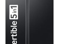 Samsung 653 L, 3 Star, Frost Free, Double Door, Convertible 5-in-1 Digital Inverter, Side By Side AI Enabled Smart Refrigerator with WiFi (RS76CG8003B1HL, Black Matt, 2024 Model)
