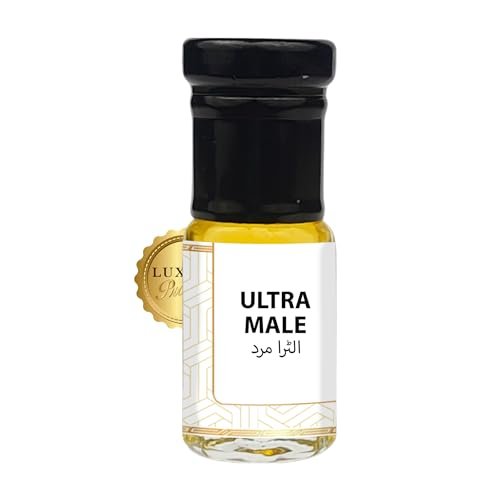 Ultra male Original Designer attar Fragrance made by extracting there DNA | For men & women | Long Lasting Concentrated Pure Oil,3ml