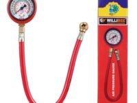 WILLIBEE Heavy Duty Analog Tyre Air Pressure Gauge Tire Pressure Gauge (200 PSI) for Car, Truck, Motorcycle and Bike
