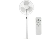 amazon basics 400 mm 2-in-1 BLDC Pedestal Fan with Remote Control and 26 Speed Fuctions | 5 star rated with efficient Copper Motor | White