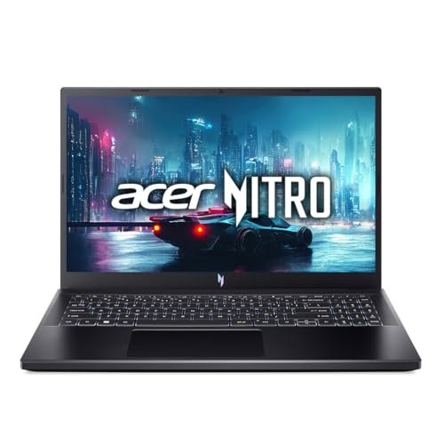 Acer Nitro V Gaming Laptop 13th Gen Intel Core i7-13620H (Windows 11 Home/16 GB DDR5/512 GB SSD/6 GB NVIDIA GeForce RTX 4050 Graphics/165 Hz/Wi-Fi 6) ANV15-51, 39.6 cm (15.6") FHD IPS Display, 2.1 KG